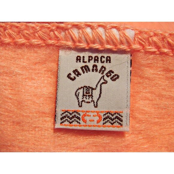 NEW Alpaca Camargo Pink Scarf Fringe Long Length 76x9" Warm Soft Winter Neck NWT - Picture 9 of 12